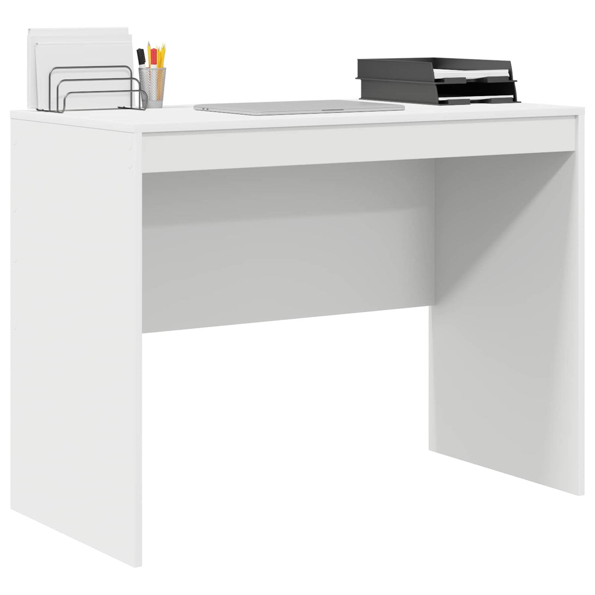 Vidaxl bureau wit 100 x 50 x 76 cm