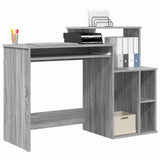 Vidaxl bureau grijs sonoma 120,5 x 44 x 88,5 cm bewerkt hout