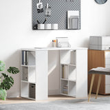 Vidaxl bureau wit bewerkt hout 90 x 50 x 75 cm