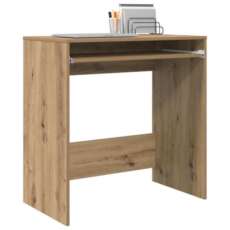 Vidaxl bureau artisan eiken bewerkt hout 77.5 x 43 x 79 cm