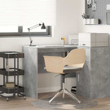 Vidaxl bureau beton grijs bewerkt hout 102 x 50 x 75 cm