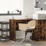 Vidaxl bureau gerookt eiken bewerkt hout 102 x 50 x 75 cm