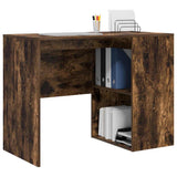 Vidaxl bureau gerookt eiken bewerkt hout 102 x 50 x 75 cm