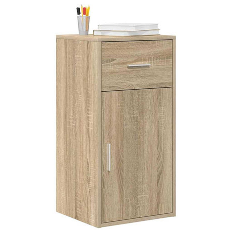 Vidaxl dressoir met lade sonoma eiken 38 x 34 x 75 cm