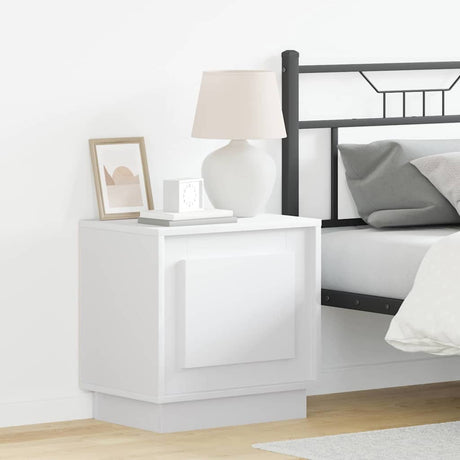Vidaxl nachtkastje 2 st wit 44 x 34,5 x 45 cm bewerkt hout