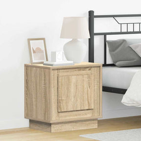 Vidaxl nachtkastje 2 st sonoma eiken 44 x 34,5 x 45 cm bewerkt hout