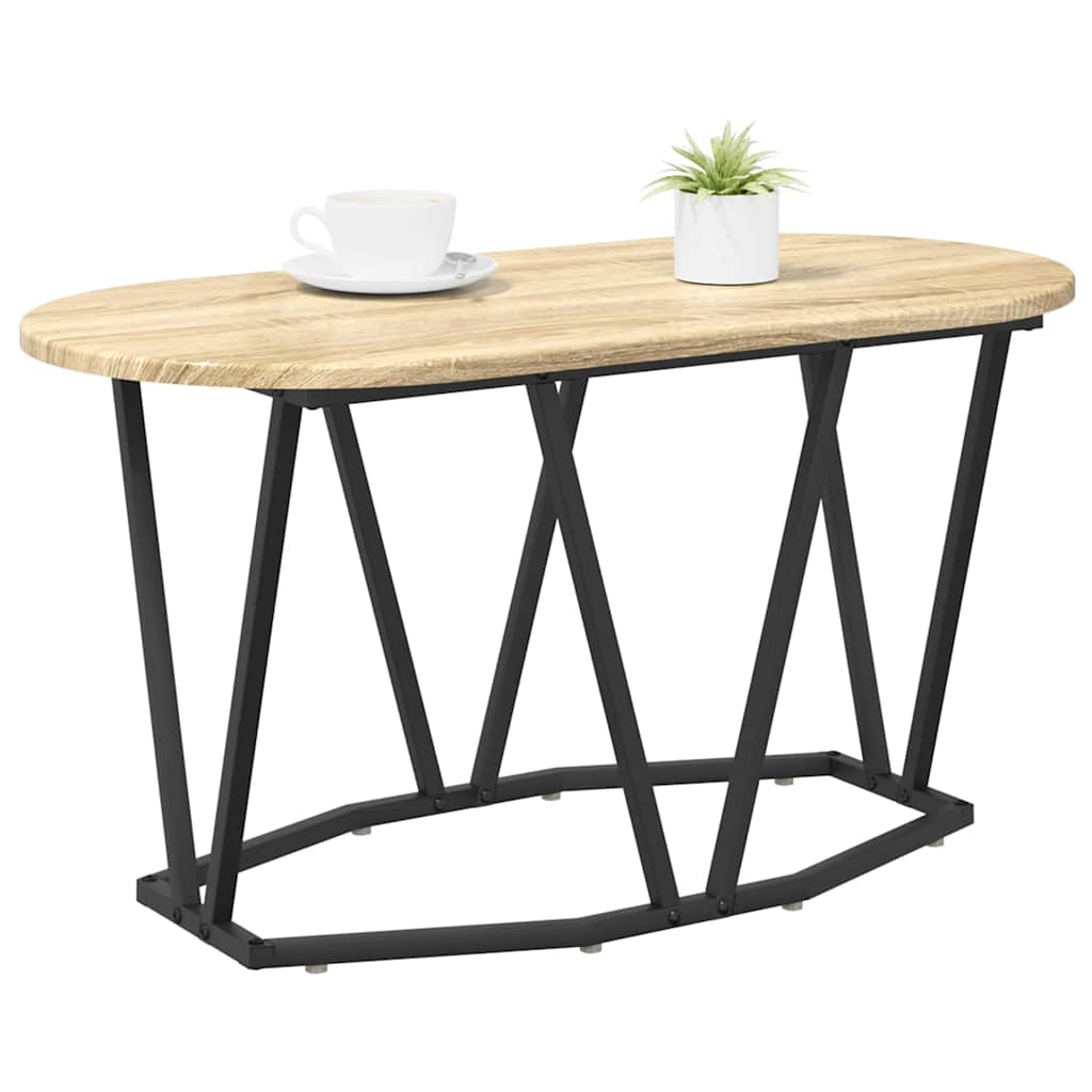 Vidaxl salontafel sonoma eiken 80 x 40 x 40.5 cm