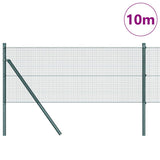 Vidaxl afrasteringspaal groen 10 x 0,4 m (12 x 12 mm gaas)