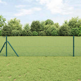 Vidaxl afrasteringspaal groen 50 x 0,4 m (12 x 12 mm gaas)
