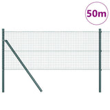 Vidaxl afrasteringspaal groen 50 x 0,4 m (25 x 25 mm gaas)