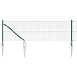 Vidaxl afrasteringspaal groen 10 x 0,5 m (16 x 16 mm gaas) staal