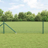 Vidaxl afrasteringspaal groen 10 x 0,6 m (12 x 12 mm gaas)