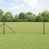 Vidaxl afrasteringspaal grijs 10 x 0,6 m (19 x 19 mm gaas)