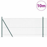 Vidaxl afrasteringspaal groen 10 x 0,8 m (16 x 16 mm gaas)