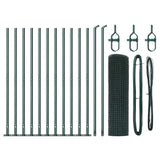Vidaxl afrasteringspaal groen 25 x 0,6 m (16 x 16 mm gaas)