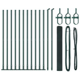 Vidaxl afrasteringspaal groen 25 x 0,8 m (25 x 25 mm gaas)