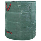 Vidaxl tuinafvalzakken 12 pcs groen 45 x 45 x 76 cm polypropyleen