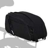 Vidaxl fietstas zwart 38 x 16 x 16 cm polyester