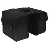 Vidaxl fietstas zwart 40 x 18.5 x 35 cm polyester