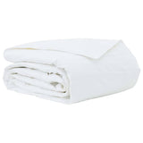 Vidaxl zomer dekbed wit 260 x 220 cm veren