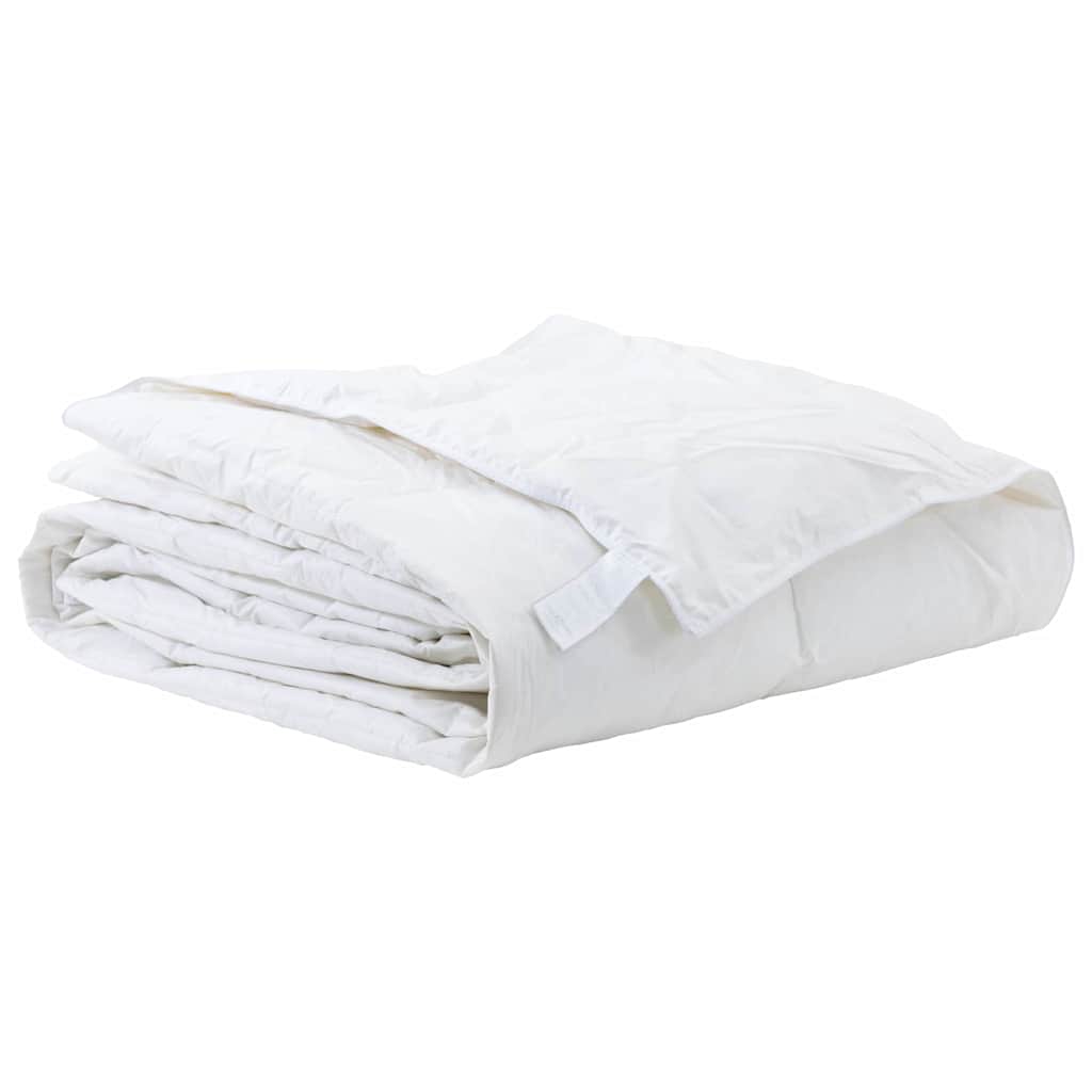 Vidaxl dekbed wit 200 x 220 cm veren