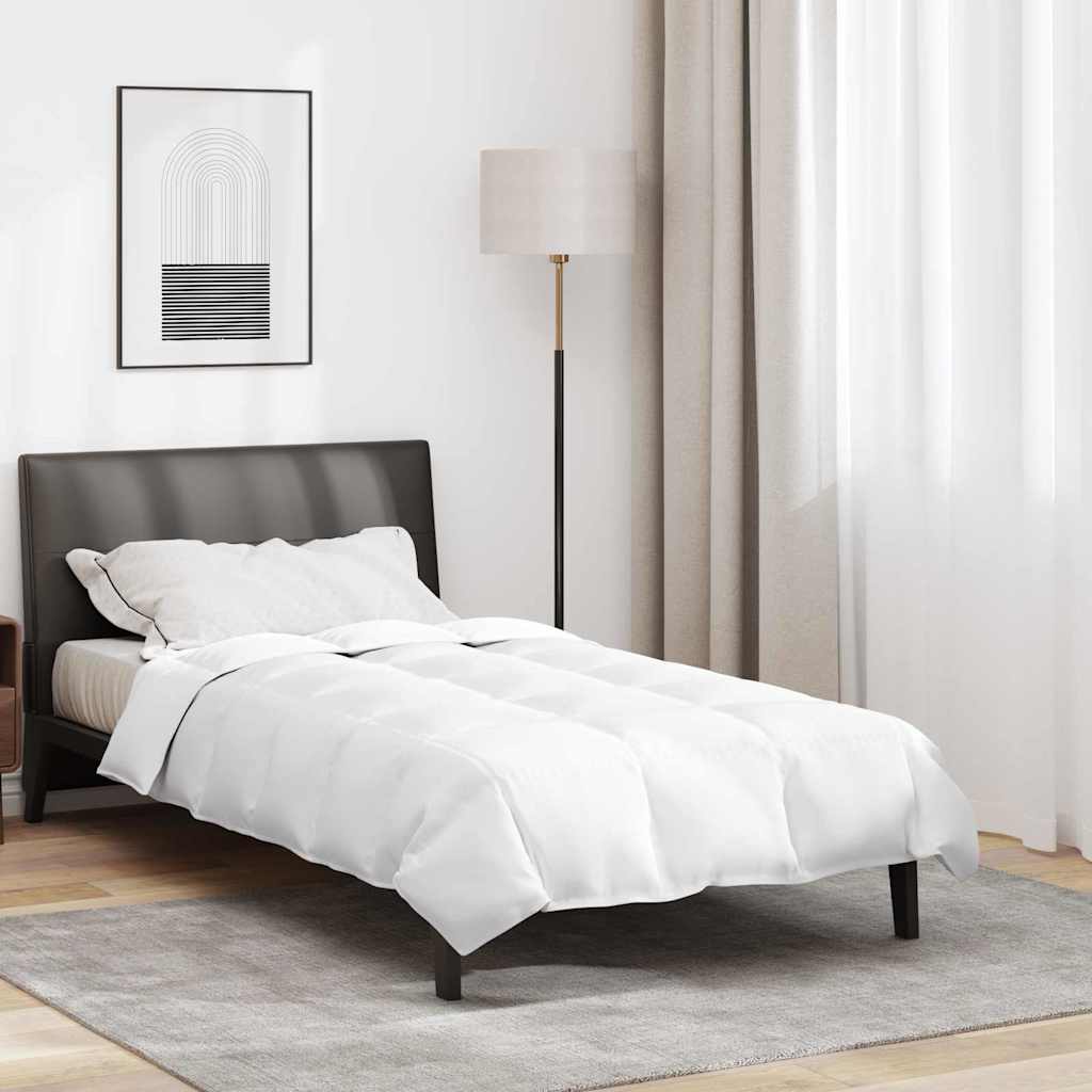 Vidaxl winter dekbed wit 140 x 220 cm veren