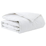 Vidaxl winter dekbed wit 155 x 220 cm veren