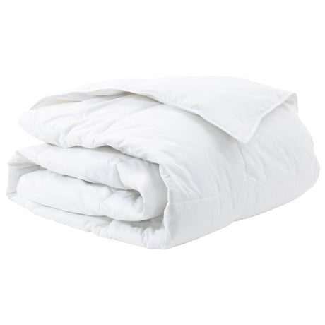Vidaxl winter dekbed wit 240 x 220 cm veren