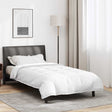Vidaxl 2-in-1 dekbed wit 155 x 200 cm veren