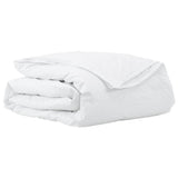 Vidaxl 2-in-1 dekbed wit 200 x 200 cm veren