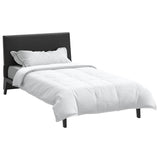 Vidaxl 2-in-1 dekbed wit 155 x 220 cm veren