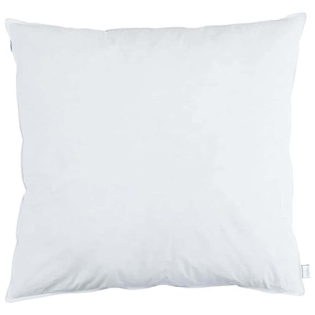 Vidaxl hoofdkussen met kussen 2 pcs wit 60 x 60 cm veren