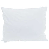 Vidaxl hoofdkussen met kussen 2 pcs wit 60 x 80 cm veren