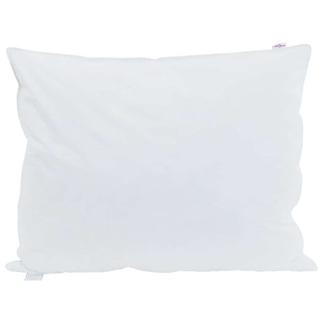 Vidaxl hoofdkussen met kussen 2 pcs wit 70 x 90 cm veren