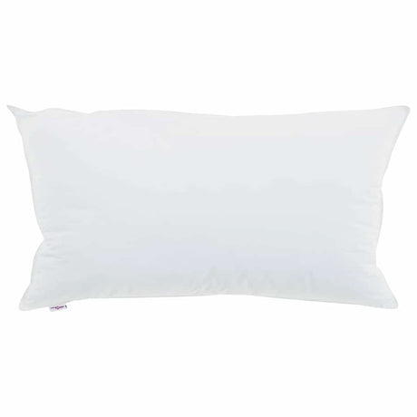 Vidaxl hoofdkussen met kussen 2 pcs wit 40 x 80 cm katoen