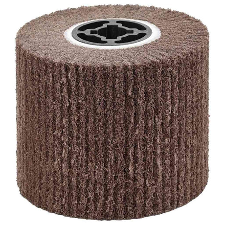 Vidaxl schuurrollen 3 st bruin 12 x 12 x 10 cm synthetische vezel