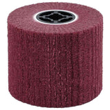 Vidaxl schuurrollen 3 pcs rood 12 x 12 x 10 cm synthetische vezel