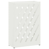 Vidaxl paraplu standaard wit 28 x 12 x 41 cm staal