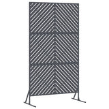 Vidaxl privacyscherm antraciet 100 x 50 x 180 cm staal