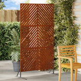 Vidaxl privacyscherm grijs 100 x 50 x 180 cm staal