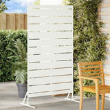 Vidaxl privacyscherm 100 x 50 x 180 cm staal wit