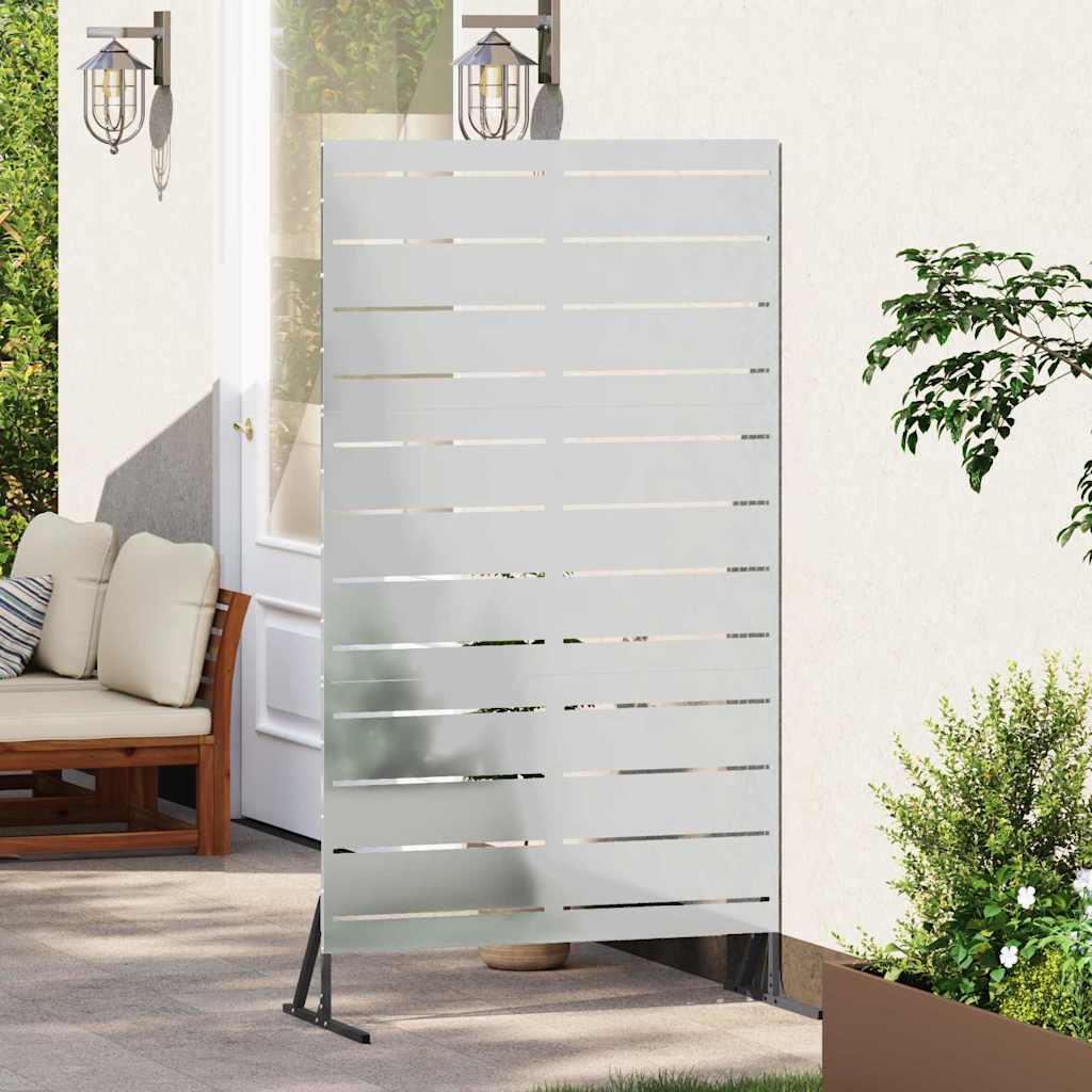 Vidaxl privacyscherm 100 x 50 x 180 cm gegalvaniseerd staal zilver