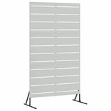 Vidaxl privacyscherm 100 x 50 x 180 cm gegalvaniseerd staal zilver