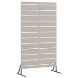 Vidaxl privacyscherm grijs 100 x 50 x 180 cm cortenstaal