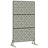Vidaxl privacyscherm olijfgroen 100 x 50 x 180 cm staal