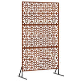 Vidaxl privacyscherm grijs 100 x 50 x 180 cm cortenstaal