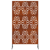 Vidaxl privacyscherm grijs 100 x 50 x 180 cm cortenstaal
