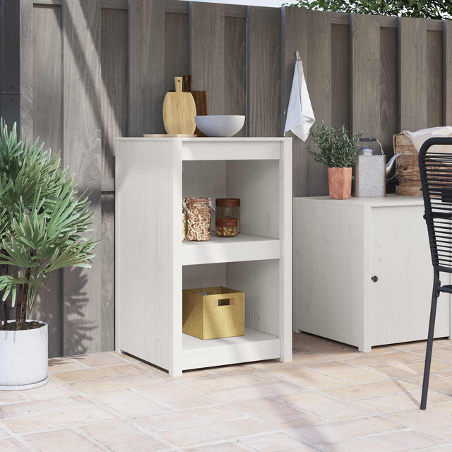 Vidaxl keukenkast meppel wit 55 x 55 x 92 cm massief grenenhout