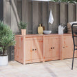 Vidaxl keukenkast met plank meppel bruin eiken 106 x 55 x 64 cm