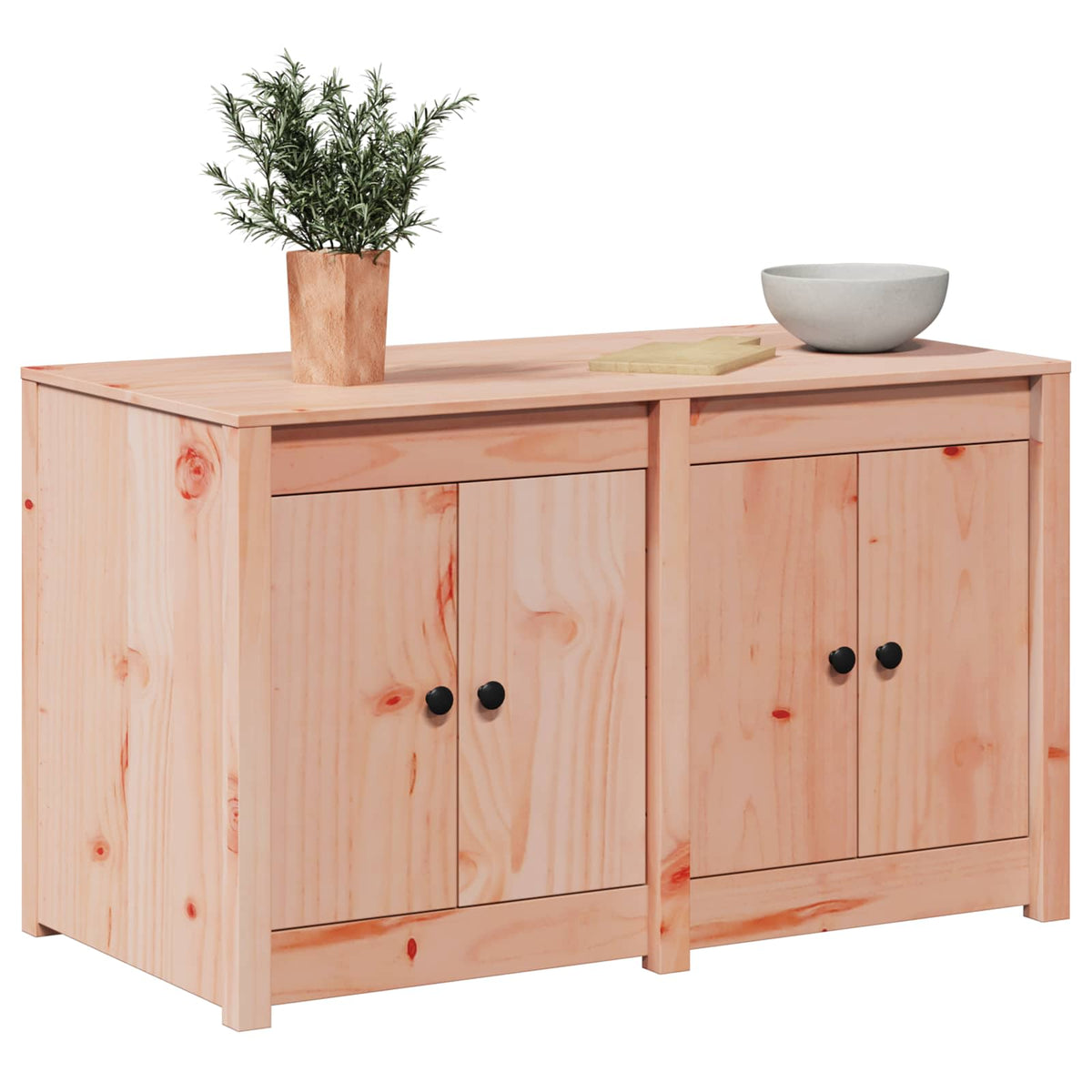 Vidaxl keukenkast met plank meppel bruin eiken 106 x 55 x 64 cm